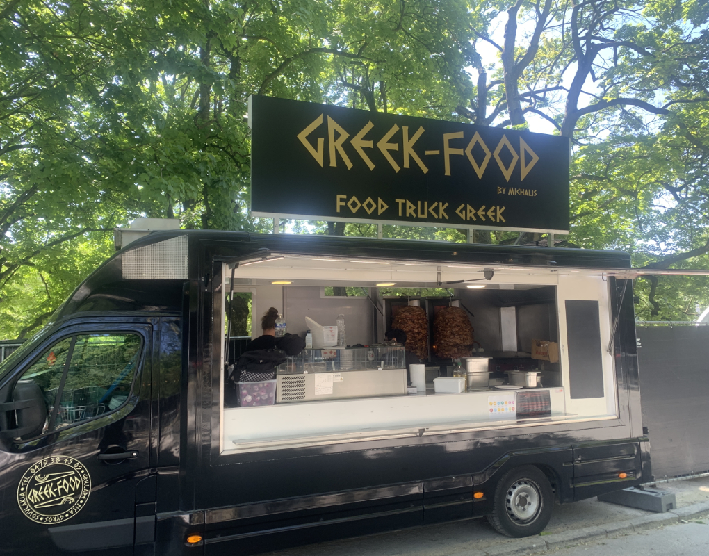 Camion numéro 1 de Greek Food by Michalis
